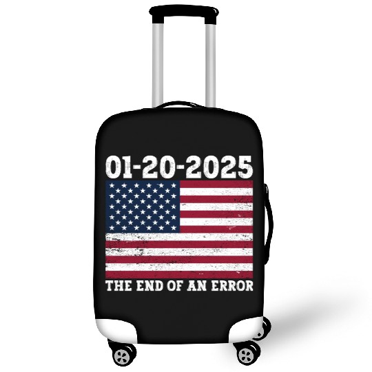 The End of an Error 20-01-2025 Inauguration Trump Luggage Covers