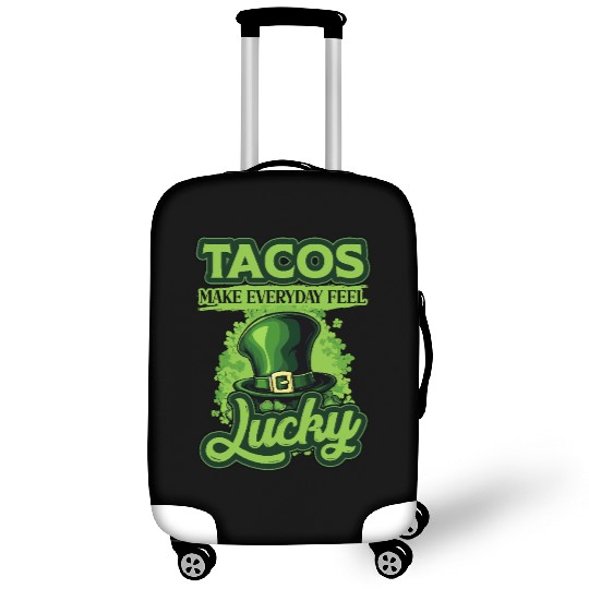 St Patricks Day Tacos Make Everyday Feel Lucky Luggage Covers