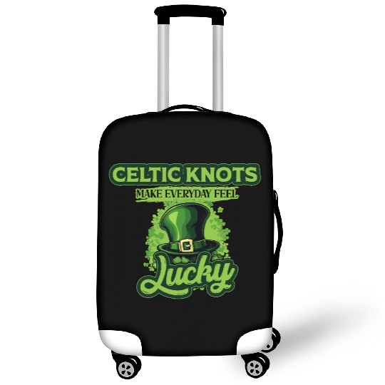 Celtic Knots Make Everyday Feel Lucky St Patricks Luggage Covers