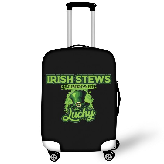 Irish Stews Make Everyday Feel Lucky St Patricks Luggage Covers