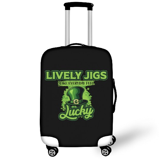 Lively Jigs Make Everyday Feel Lucky St Patricks Luggage Covers