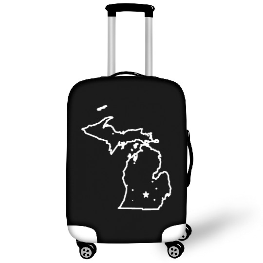 Michigan The Great Lakes State USA Cool Luggage Covers Am