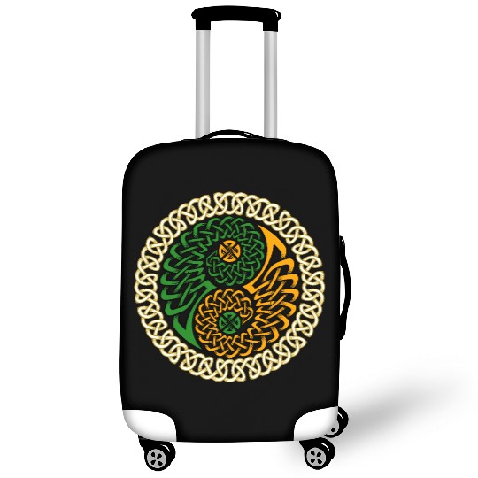 Spiritual Irish Yin & Yang Celtic Knot Luggage Covers
