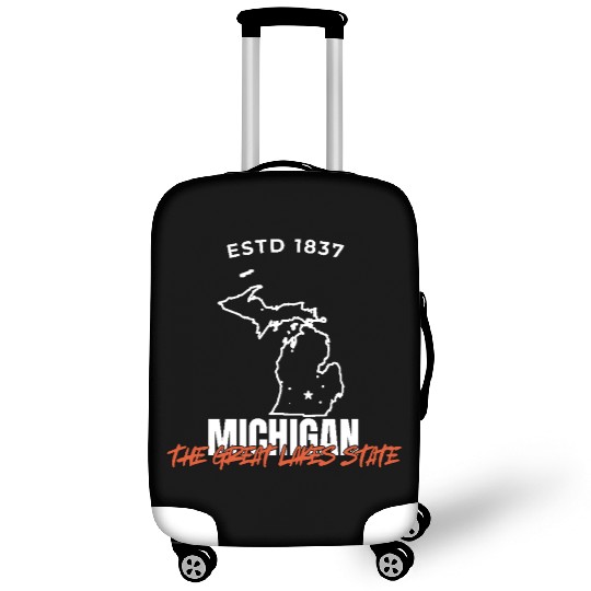 Michigan The Great Lakes State USA Luggage Covers America