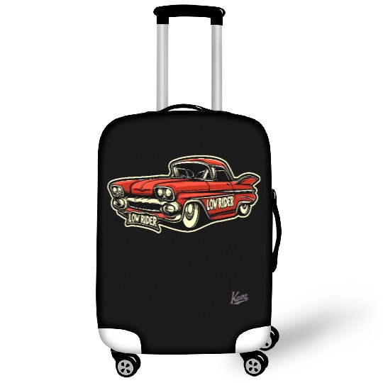 Classic Cholo Lowrider Car Luggage Covers