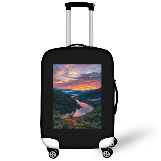Twilight Riverbend Luggage Covers