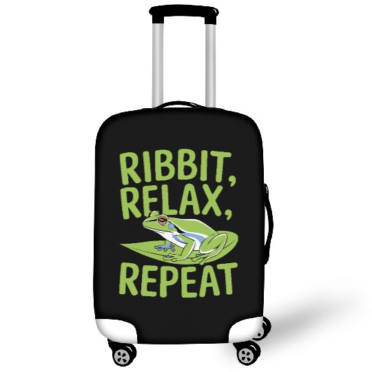 American Green Tree Frog Lover Animal Froggy Toad Luggage Covers