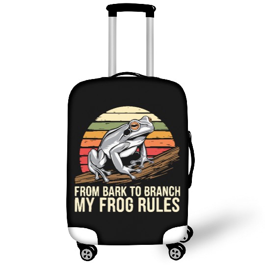 Gray Tree Frog Lover Animal Amphibian Froggy Toad Luggage Covers