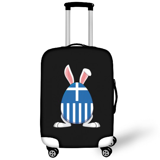 Rabbit Bunny Greece Flag Greek Flag Luggage Covers