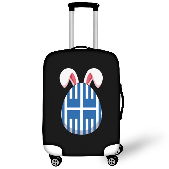 Bunny Rabbit Greece Flag Greek Flag Luggage Covers