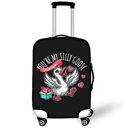 You’re My Silly Goose – Funny Valentine Design Luggage Covers