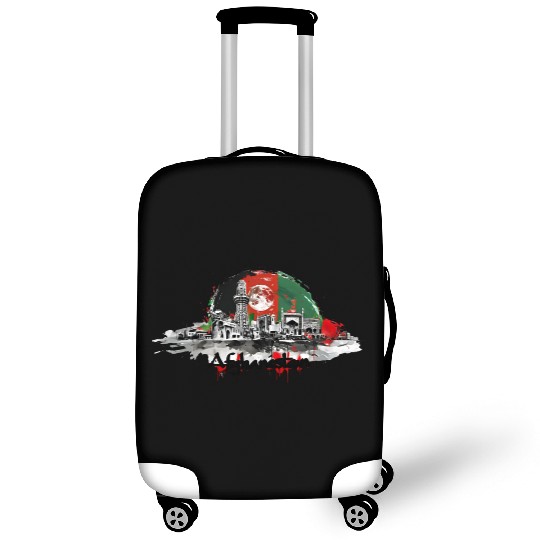 Kabul Store Afghanistan Urban Famous Buildings Luggage Covers