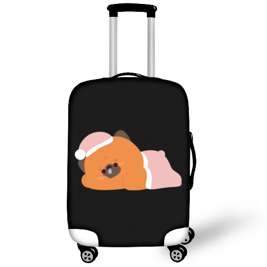 Tired German Shepherd Luggage Covers
