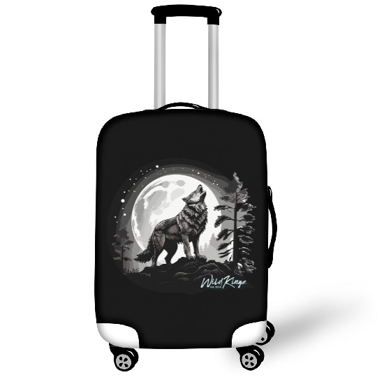 Full Moon Luggage Covers