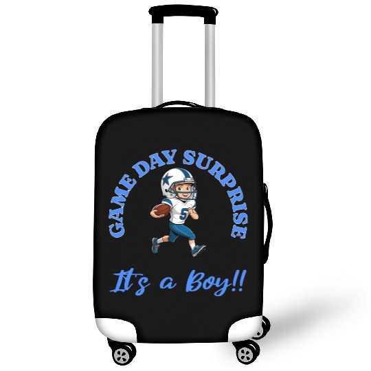 Game Day Surprise for Football Lovers Its a Boy Luggage Covers