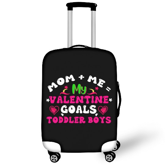 Mom Me Valentine Goals Toddler Boys Luggage Covers