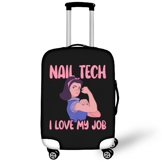 Nail Tech I Love My Job Nail Technician Nail Luggage Covers