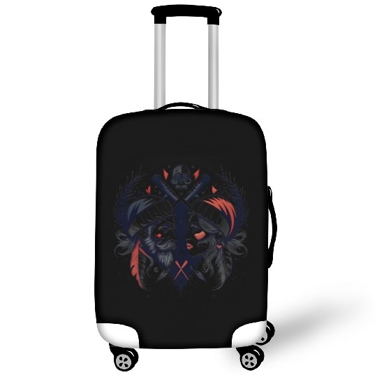 Pirate Love: Romantic Skull & Crossbones Luggage Covers