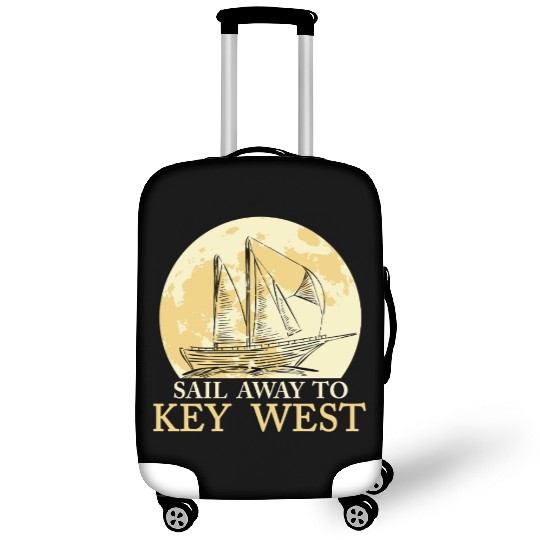 Florida Keys SAIL AWAY TO KEY-WEST Sailing Outfit Luggage Covers