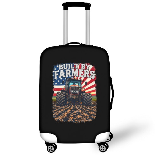Built By Farmers Proud American Farmer Tractors Luggage Covers