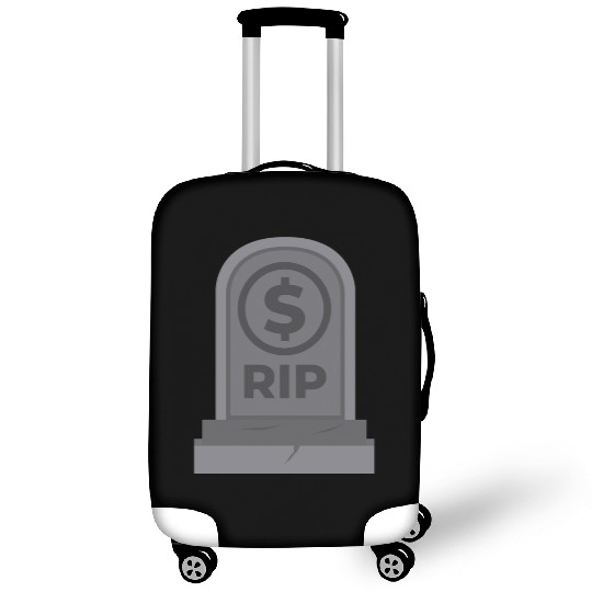 RIP Dollar Coin Bankrupt America Luggage Covers