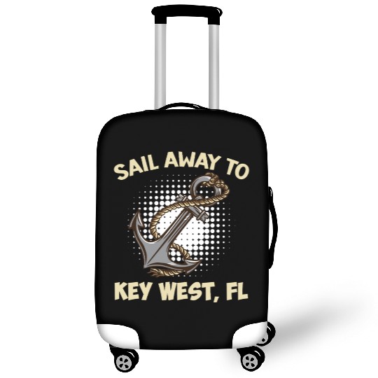 Florida Keys SAIL AWAY TO KEY-WEST Sailing Outfit Luggage Covers