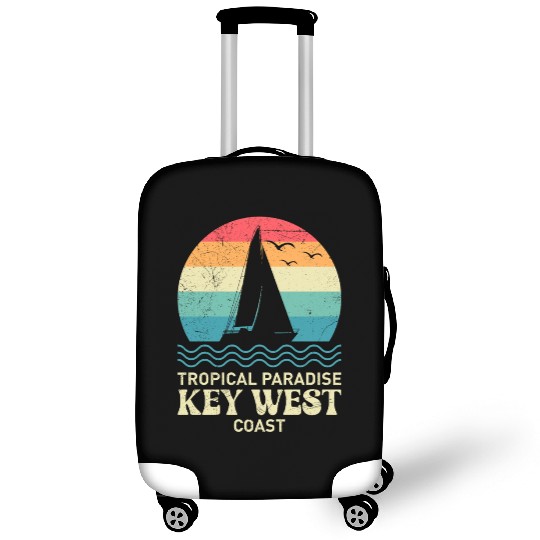 Florida TROPICAL PARADISE KEY-WEST COAST Luggage Covers