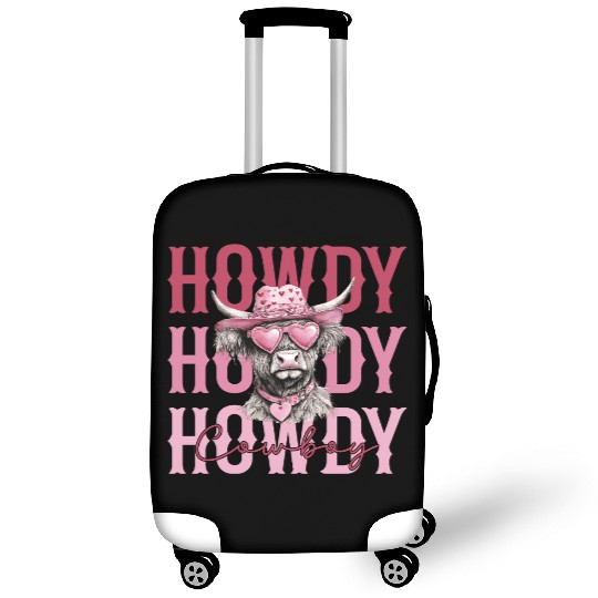 Highland cow - Howdy Cowboy Luggage Covers