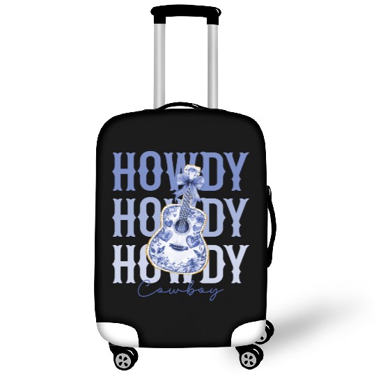 Howdy Cowboy Guitar Luggage Covers