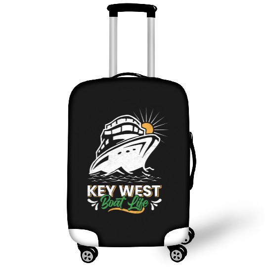 KEY-WEST BOAT LIFE Sailing Florida Keys West Keys Luggage Covers