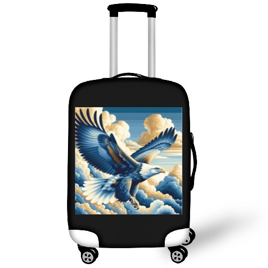 Fantasy Eagle Design Luggage Covers