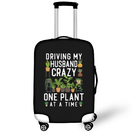 Plant Lover Gardening Husband Wife Luggage Covers