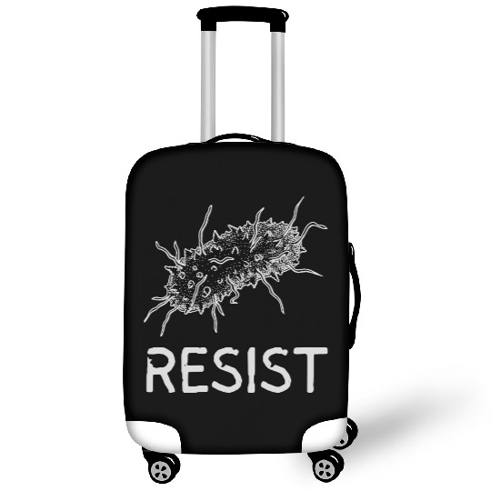 Bacteria Resist Design – Microbiology Science Art Luggage Covers