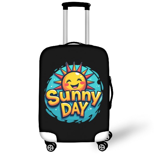 Sunny Day Sun Summer Vacation Luggage Covers