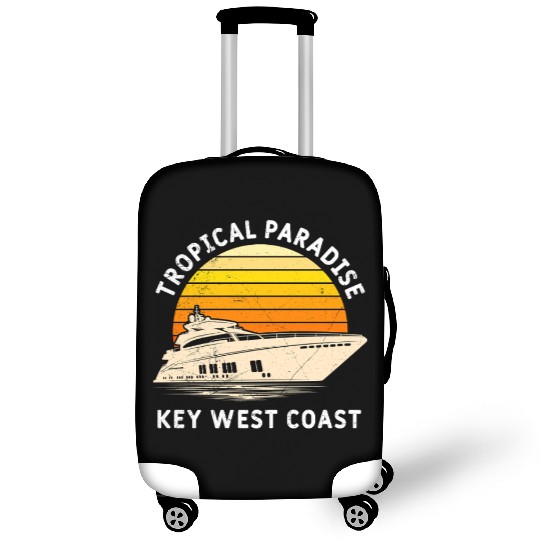 Florida TROPICAL PARADISE KEY-WEST COAST Luggage Covers