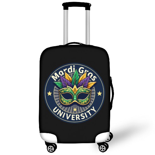 Mardi Gras University Mask Women's Mardi Gras Luggage Covers