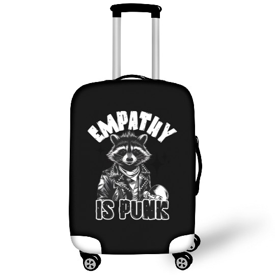 Empathy is PUNK Raccoon Luggage Covers