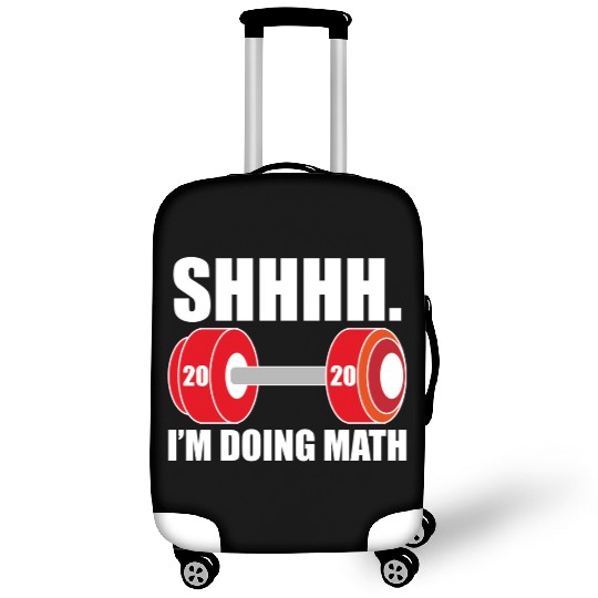 SHHH I'm doing math! Luggage Covers