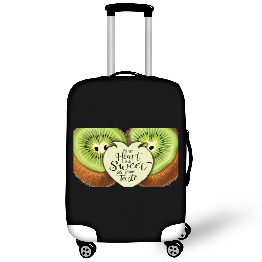 Your Heart is Sweet as Your Taste – Kiwi Love Luggage Covers