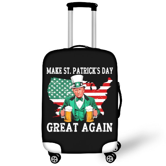 Trump Make St. Patrick’s Day Great Again Luggage Covers
