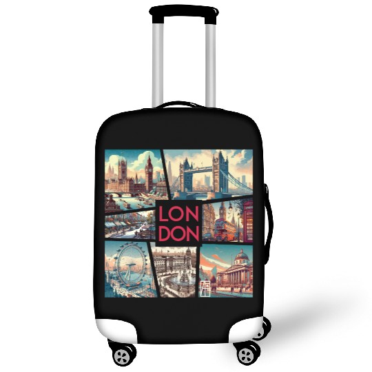 UK CITY - LONDON - TRAVEL - 1 Luggage Covers