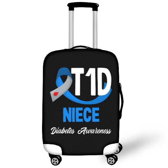 T1D Niece Diabetes Type 1 Awareness Luggage Covers