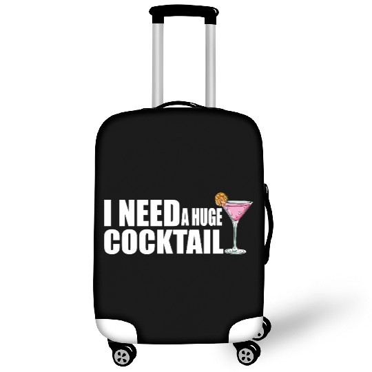drinking, funny, huge, cocktail, adult, humor, Luggage Covers