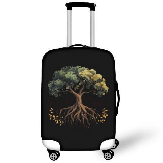 Rooted Growth - Nature's Wisdom Luggage Covers