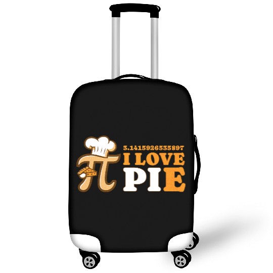 I Love Pie Funny Pi Day Design Luggage Covers