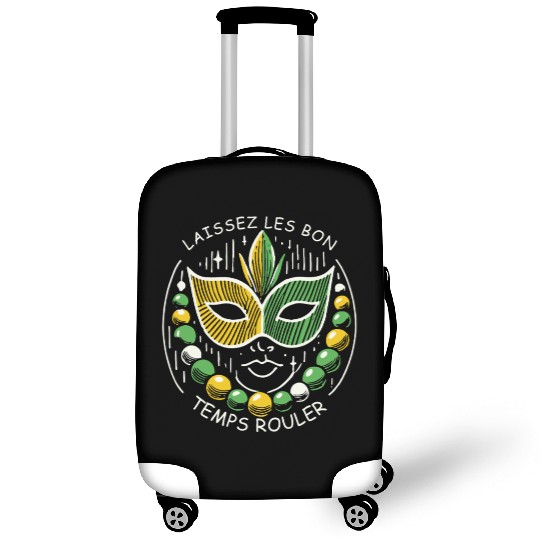Mardi Gras Laissez Les Bon Temps Rouler Luggage Covers
