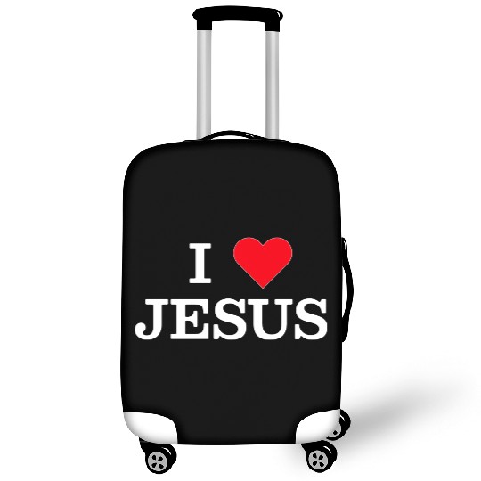 I Heart Jesus Luggage Covers