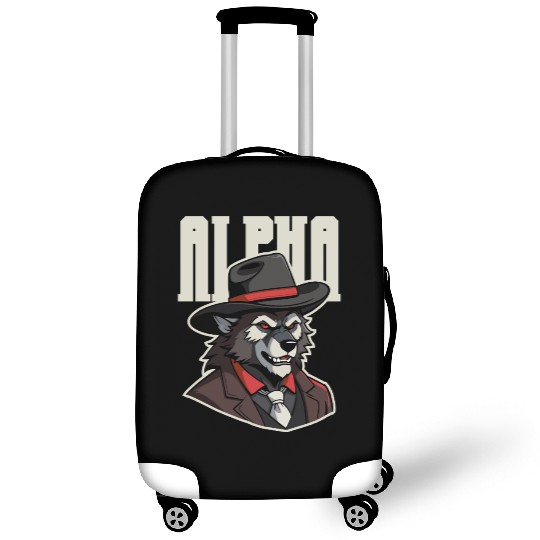Alpha Wolf – No Beta Behavior Luggage Covers