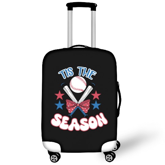 Tis the season - Baseball Mom Theme Luggage Covers