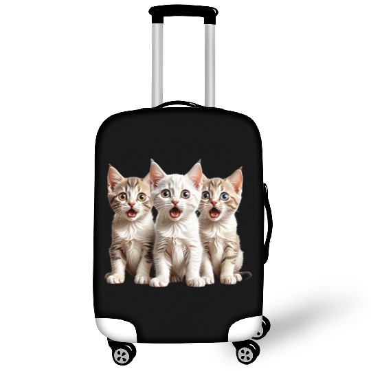 Surprised Kittens Luggage Covers